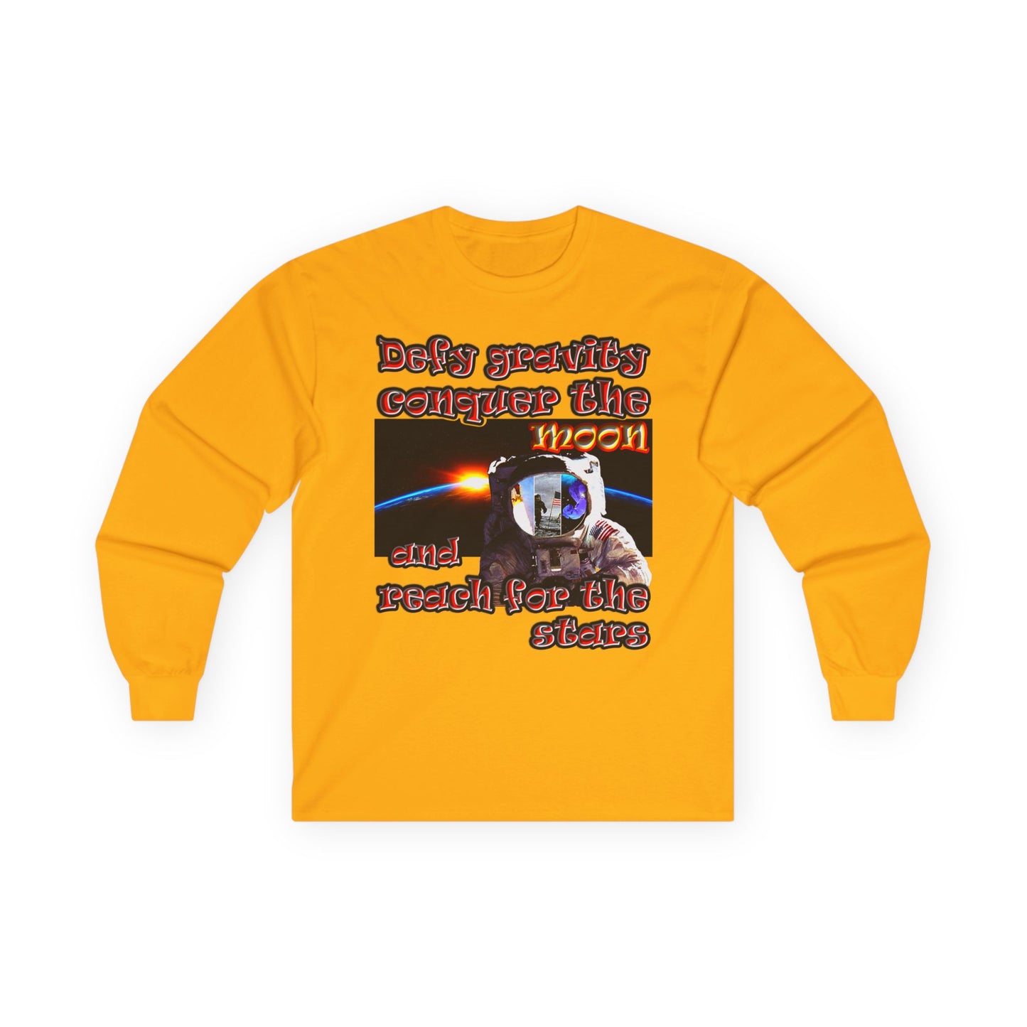 defy conquer reach - Ultra Cotton Long Sleeve Tee