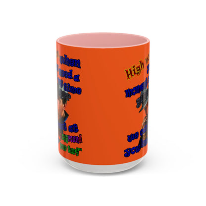 high noon - Accent Mug (orange)