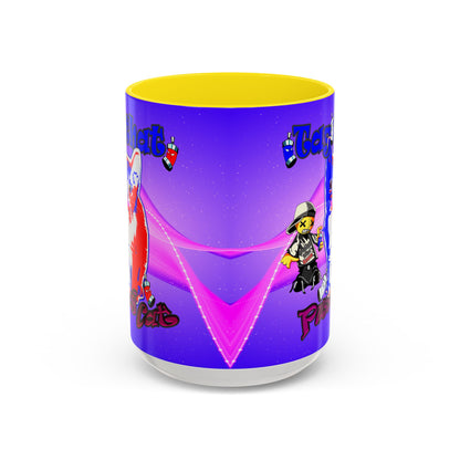 tag that - Accent Mug (purple-pink wave)