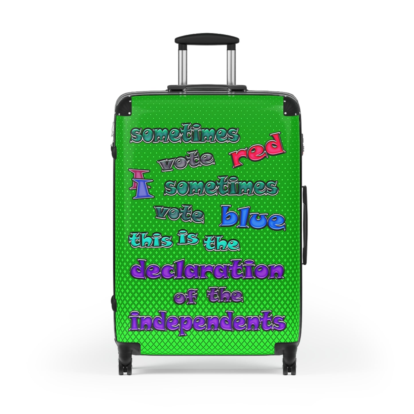 declaration of the independents - Suitcase (logo green)
