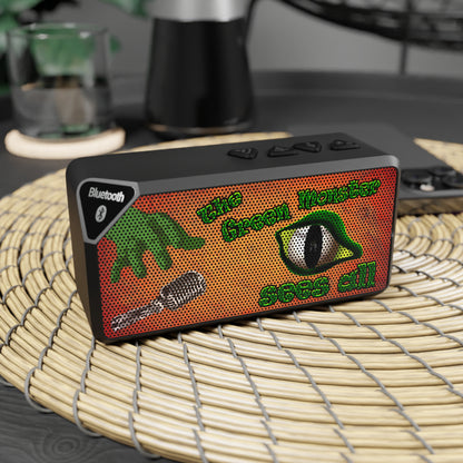 green monster - Jabba Bluetooth Speaker (burnt orange)