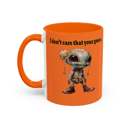 I don't care that your grey - Accent Mug (crusta)
