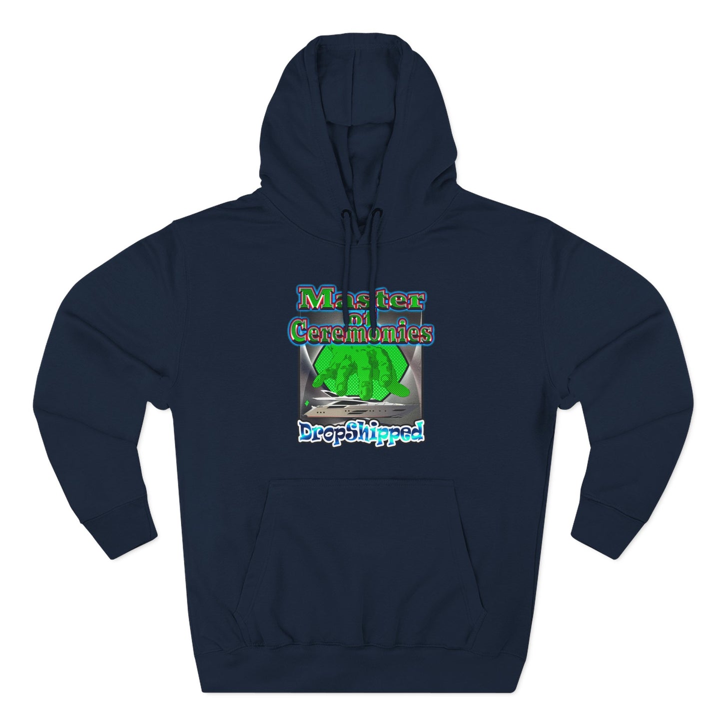 logo - Three-Panel Fleece Hoodie