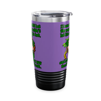 turtle race - Ringneck Tumbler, 20oz (light purple)