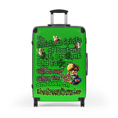 christmas spirits of boston - Suitcase (logo green)