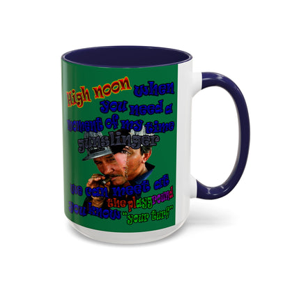 high noon - Accent Mug (dark green)