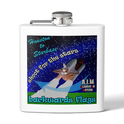 shoot for the stars - Stainless Steel Flask