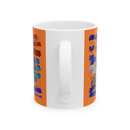 drop the beat - White Mug (crusta)