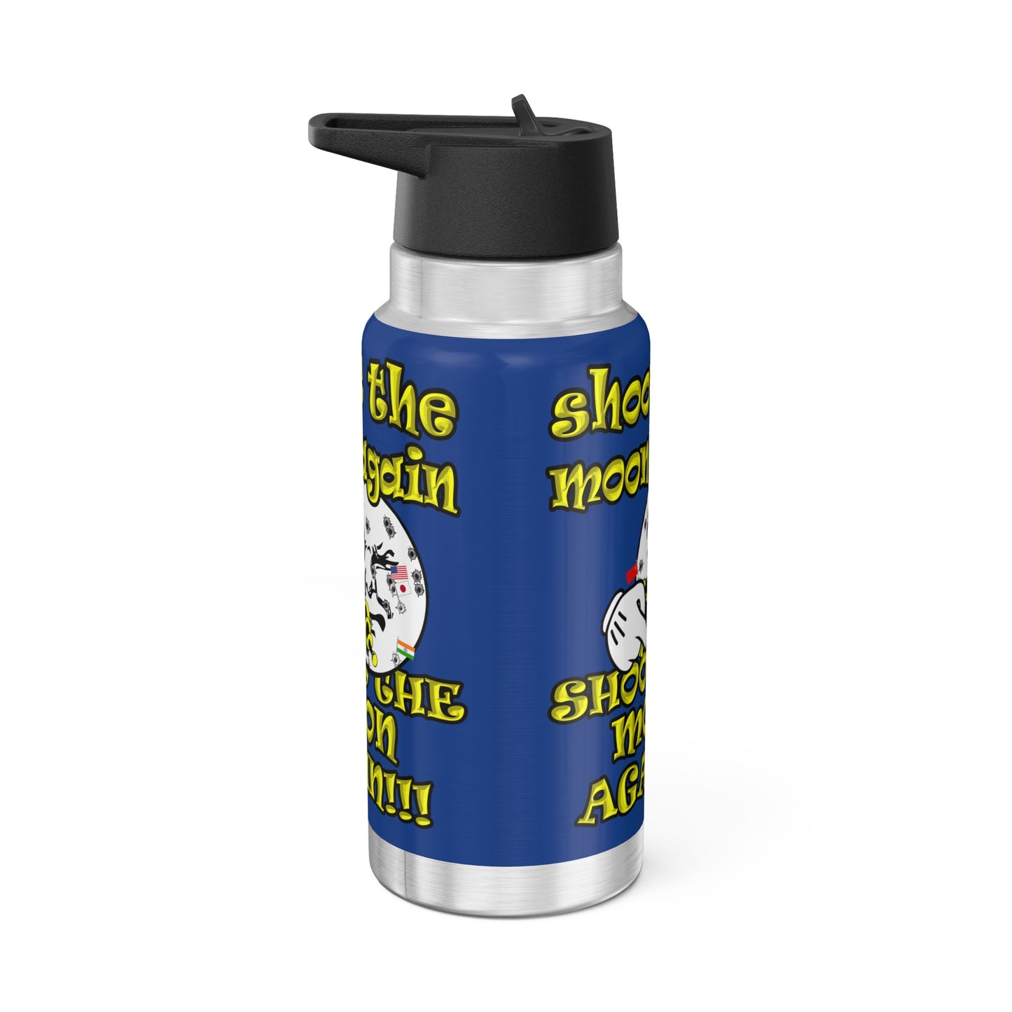 shoot the moon again - Gator Tumbler, 32oz (dark blue)
