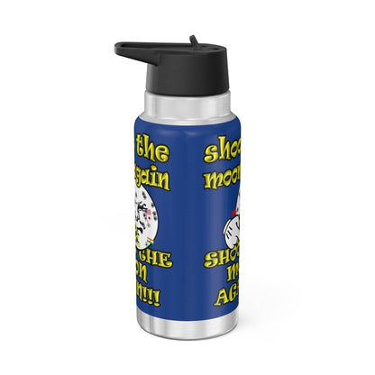 shoot the moon again - Gator Tumbler, 32oz (dark blue)