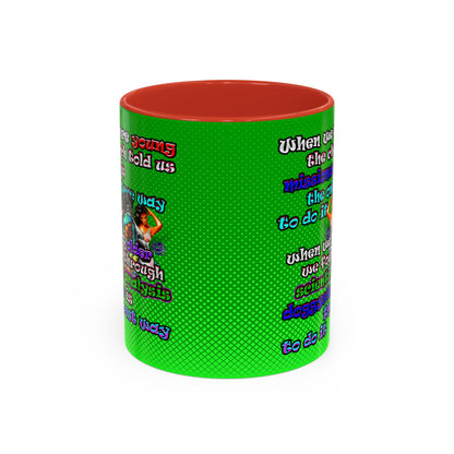 doggystyle - Accent Mug (logo green)