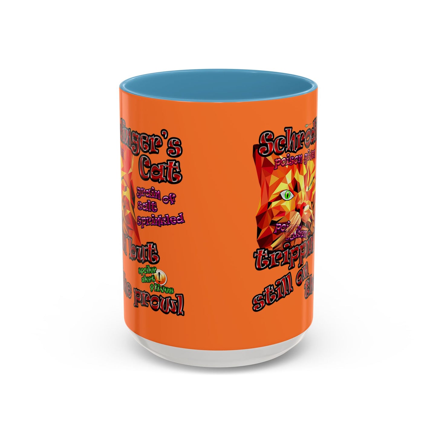 schrodinger's cat - Accent Mug (crusta)