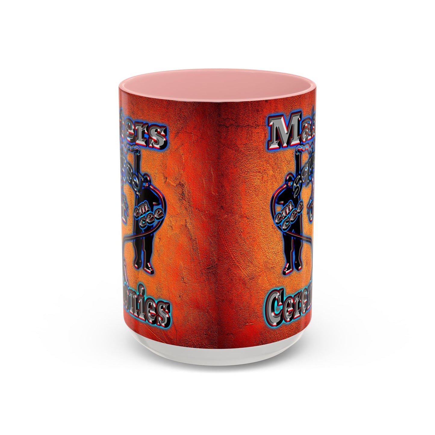 em cee squared - Accent Mug (burnt orange)