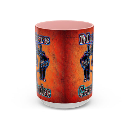 em cee squared - Accent Mug (burnt orange)