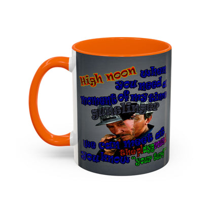 high noon - Accent Mug (grey-light grey)