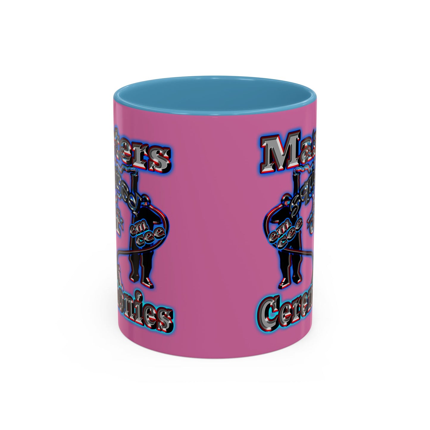 em cee squared - Accent Mug (light pink)