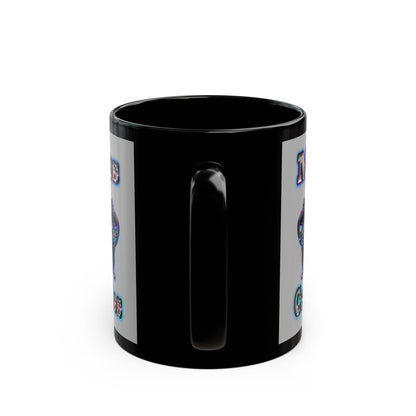 em cee squared - Black Mug (light grey)