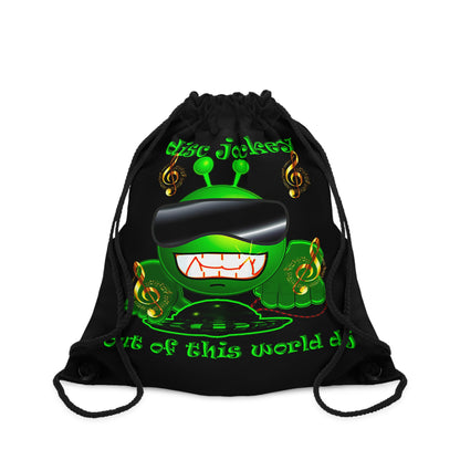disc jockey - Drawstring Bag (black)