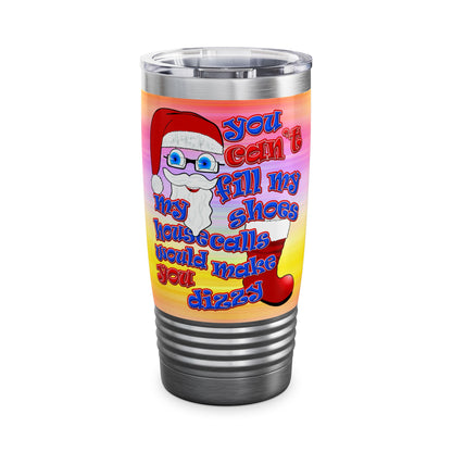 santa's shoes - Ringneck Tumbler, 20oz (color blur)