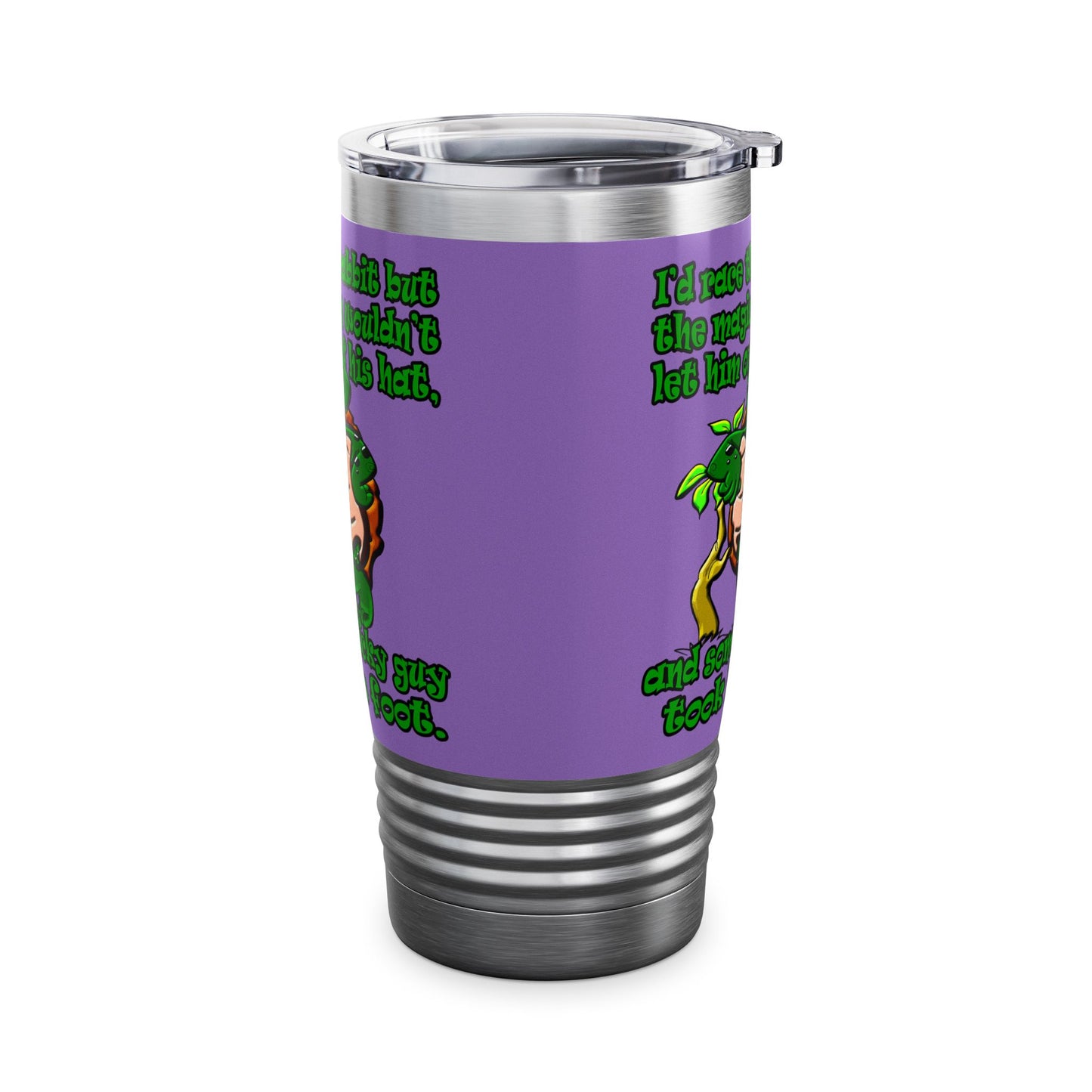 turtle race - Ringneck Tumbler, 20oz (light purple)