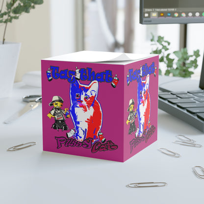 tag that - note cube (pink)