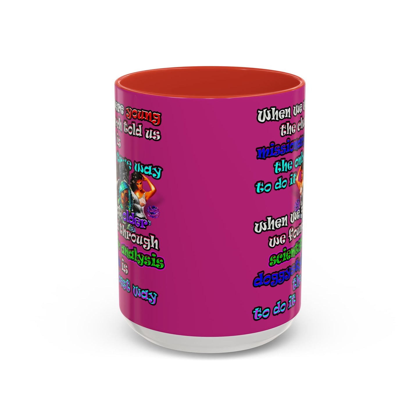 doggystyle - Accent Mug (pink)