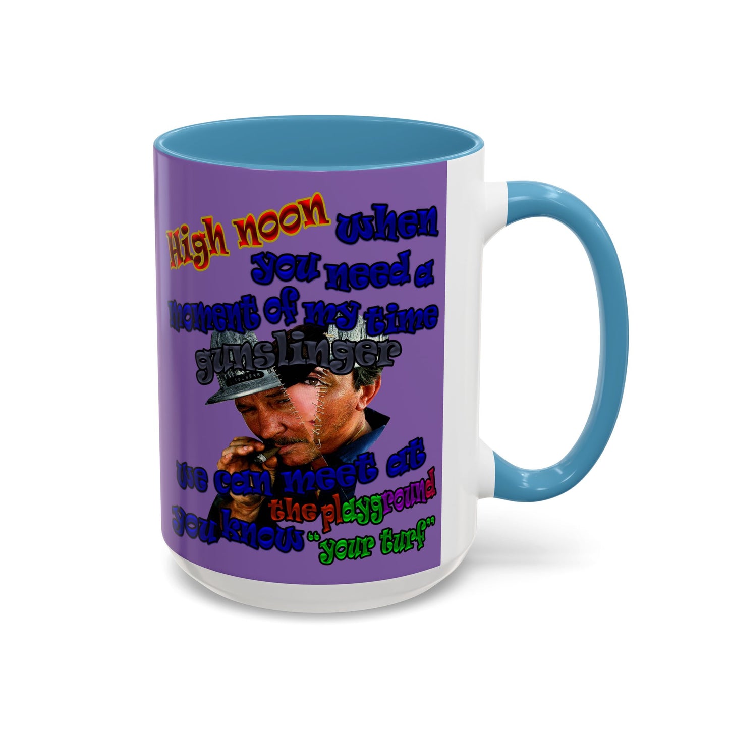 high noon - Accent Mug (light purple)