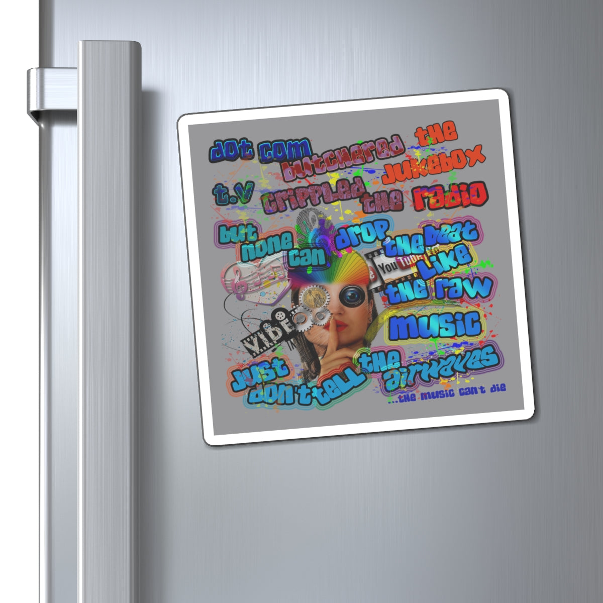 drop the beat - Magnets - (grey)