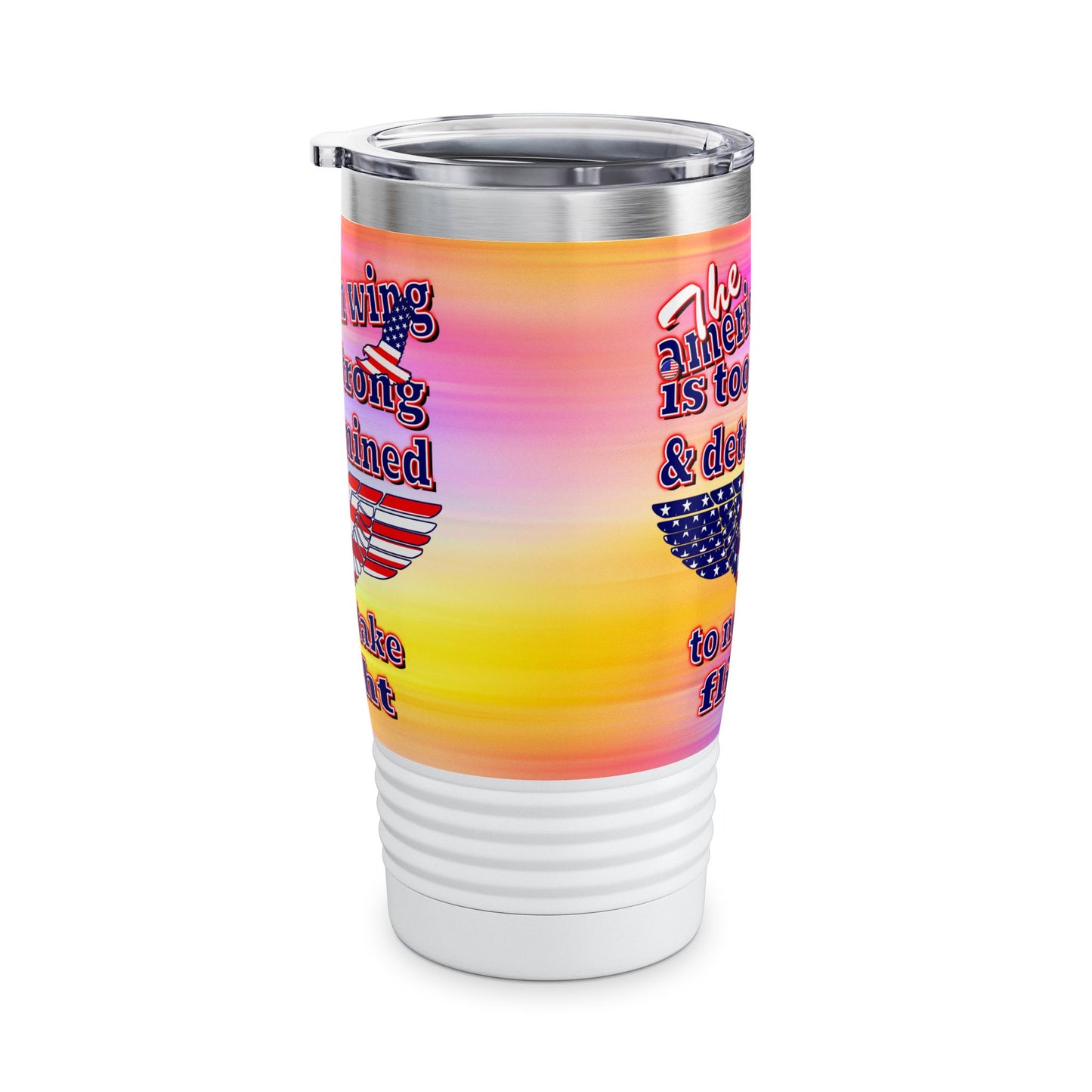 american wing - Ringneck Tumbler, 20oz (color blur)
