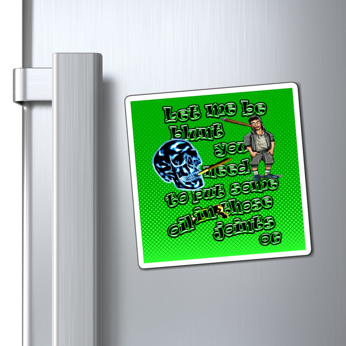 og - Magnets - (logo green)