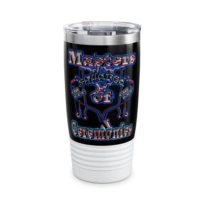 em cee squared - Ringneck Tumbler, 20oz (black)