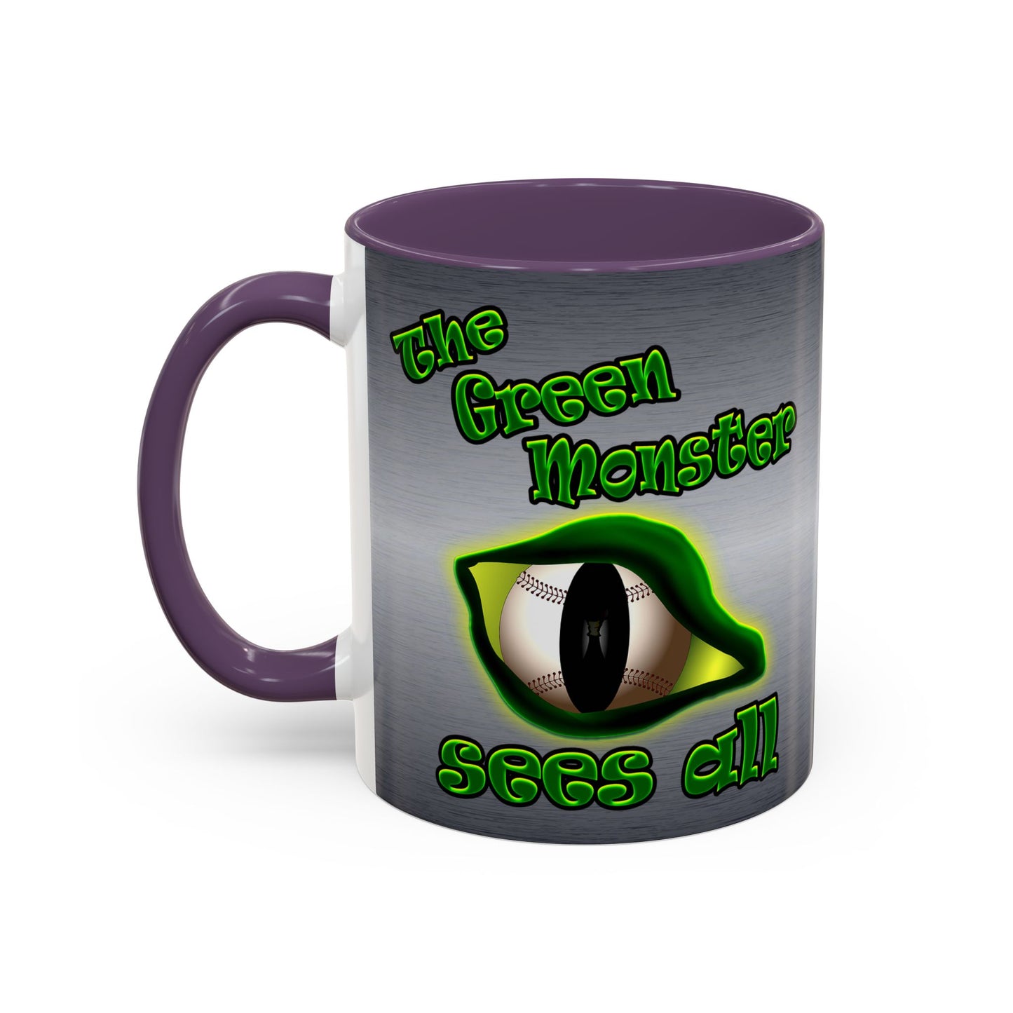 green monster - Accent Mug (brushed nickel)