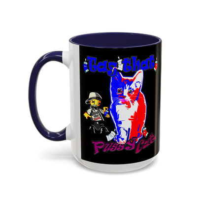 tag that - Accent Mug (black)