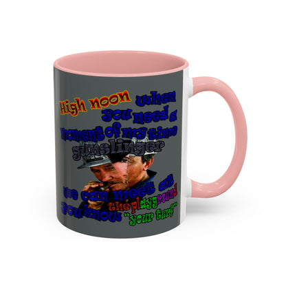high noon - Accent Mug (dark grey)