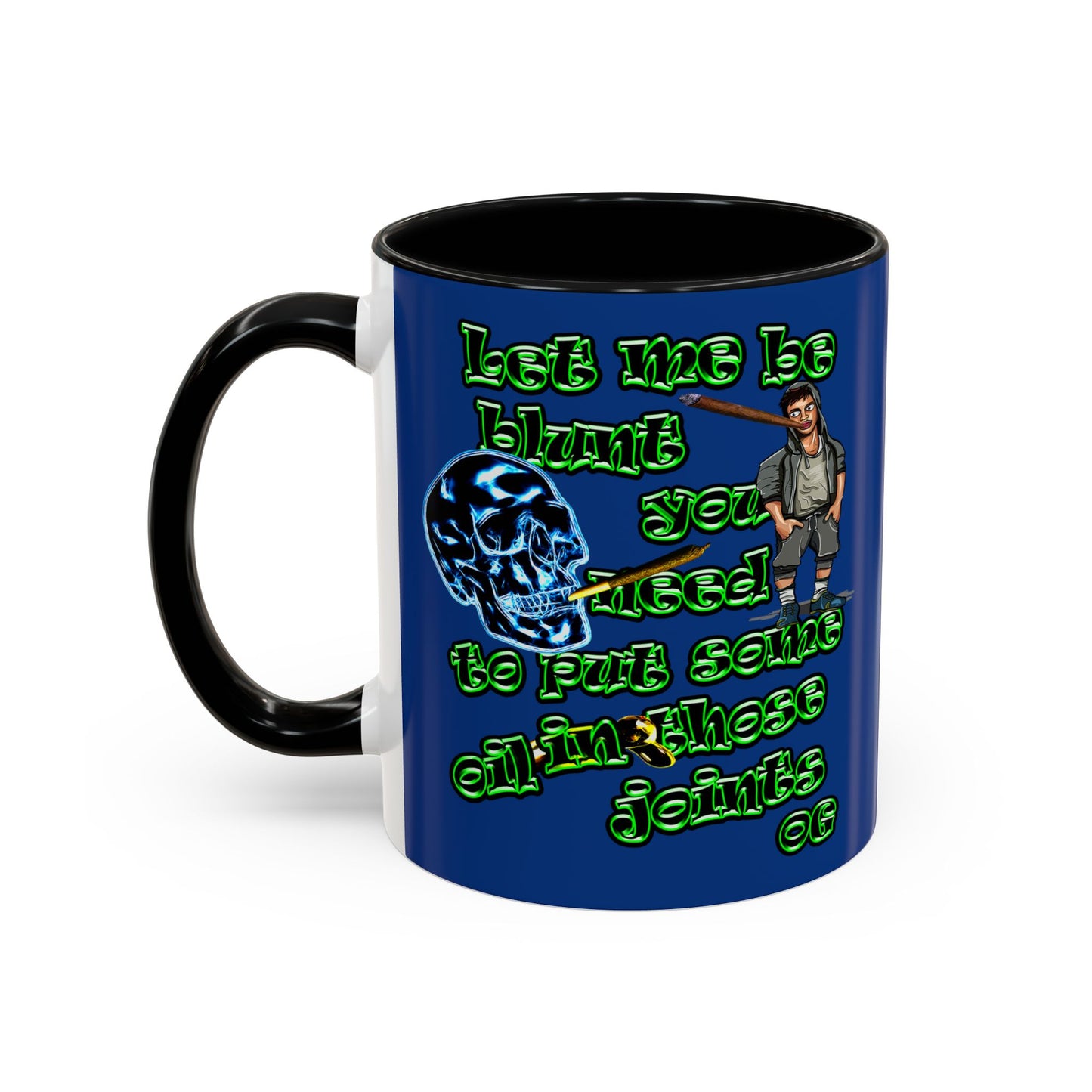 og - Accent Mug (dark blue)