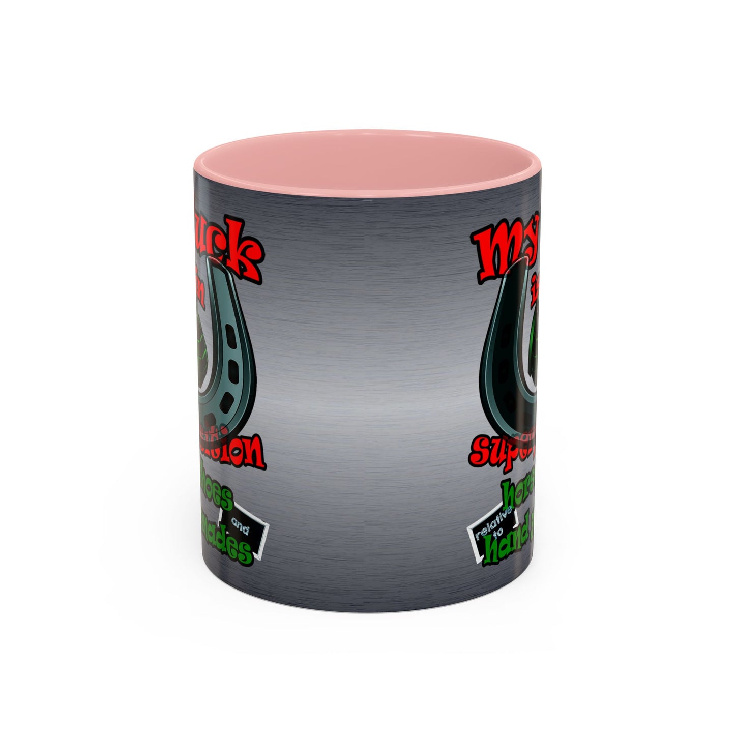 my luck - Accent Mug (brushed nickel)