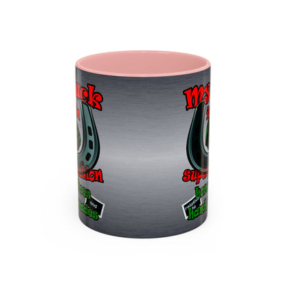 my luck - Accent Mug (brushed nickel)