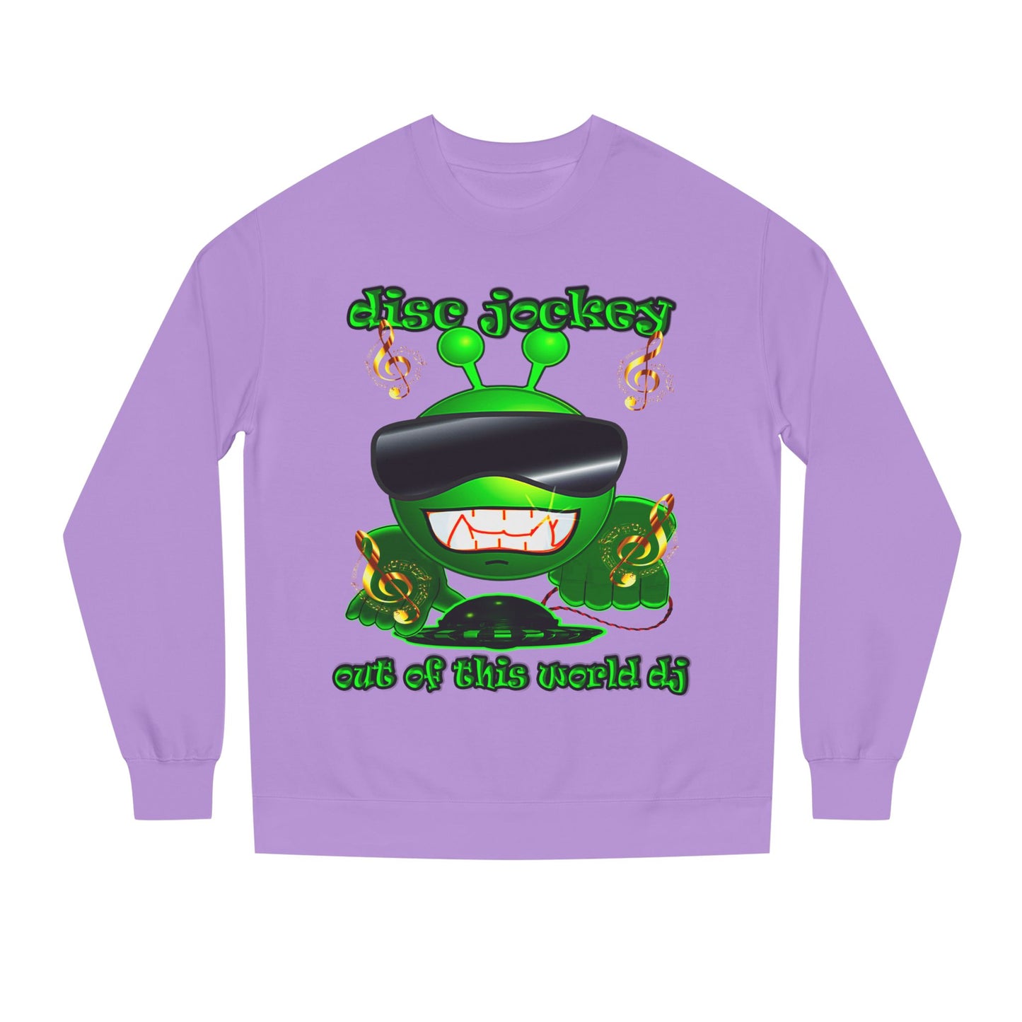 disc jockey - Unisex Crew Neck Sweatshirt