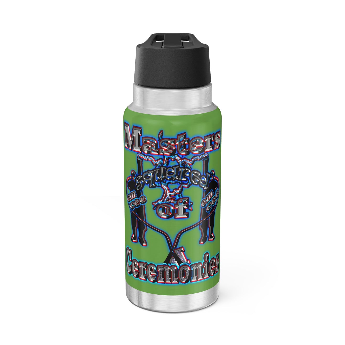 em cee squared - Gator Tumbler, 32oz (green)
