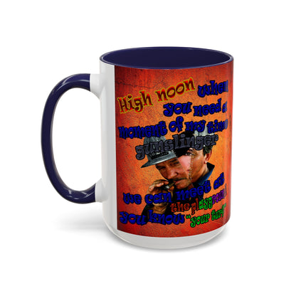 high noon - Accent Mug (burnt orange)