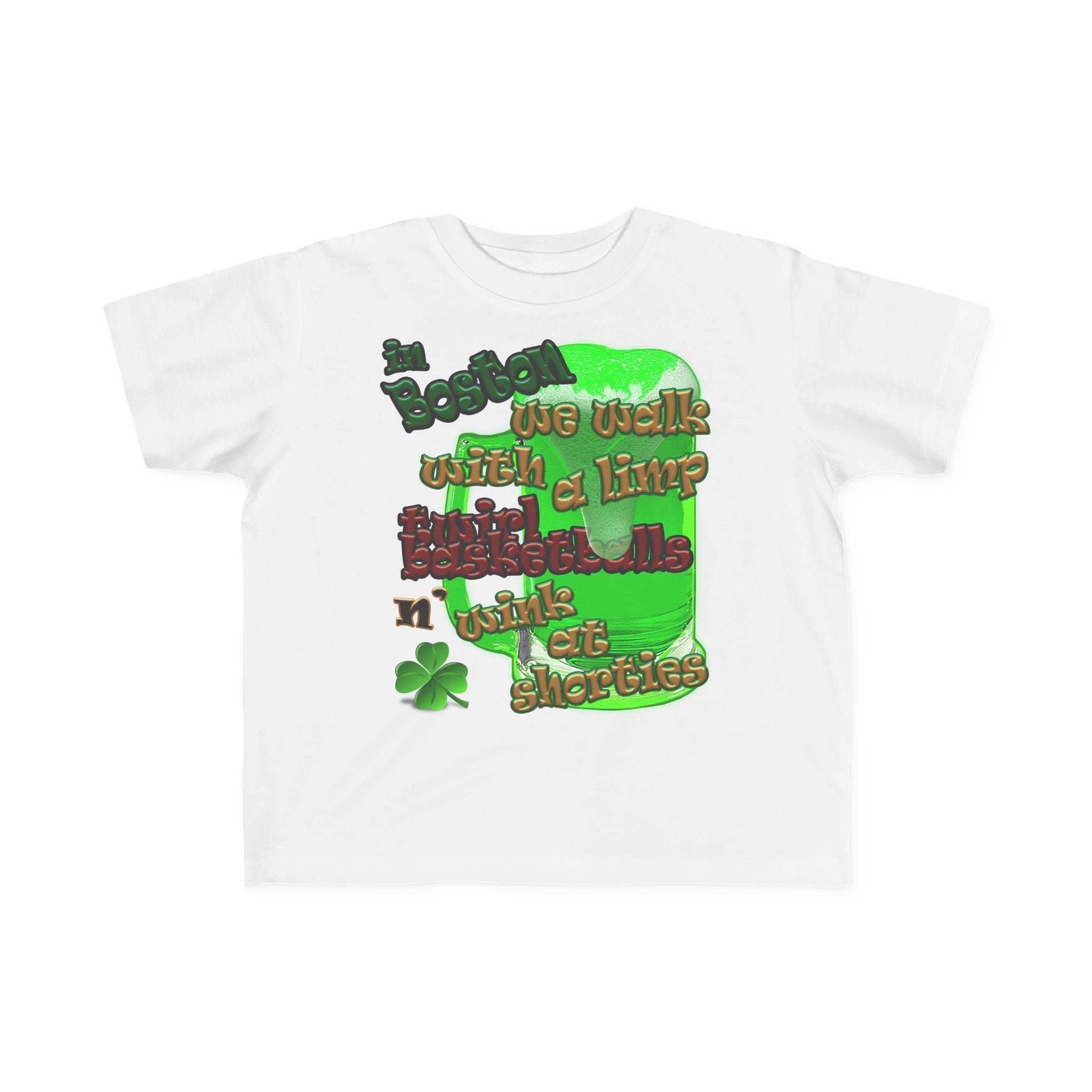 celtics logo - Toddler's Fine Jersey Tee