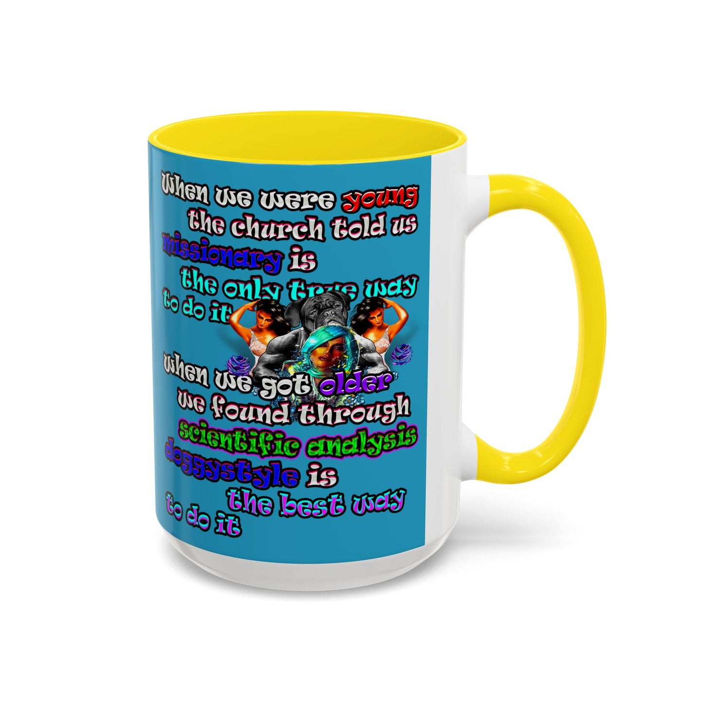 doggystyle - Accent Mug (turquoise)