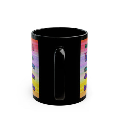 declaration of the independents - Black Mug (color blur)