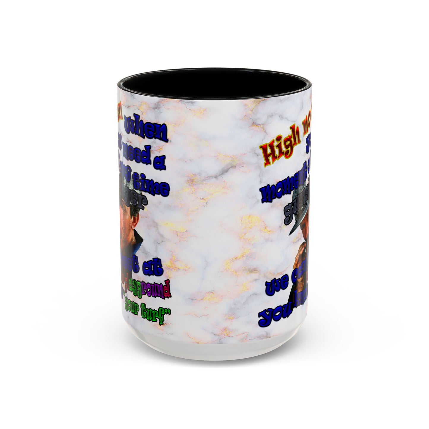 high noon - Accent Mug (white marble)
