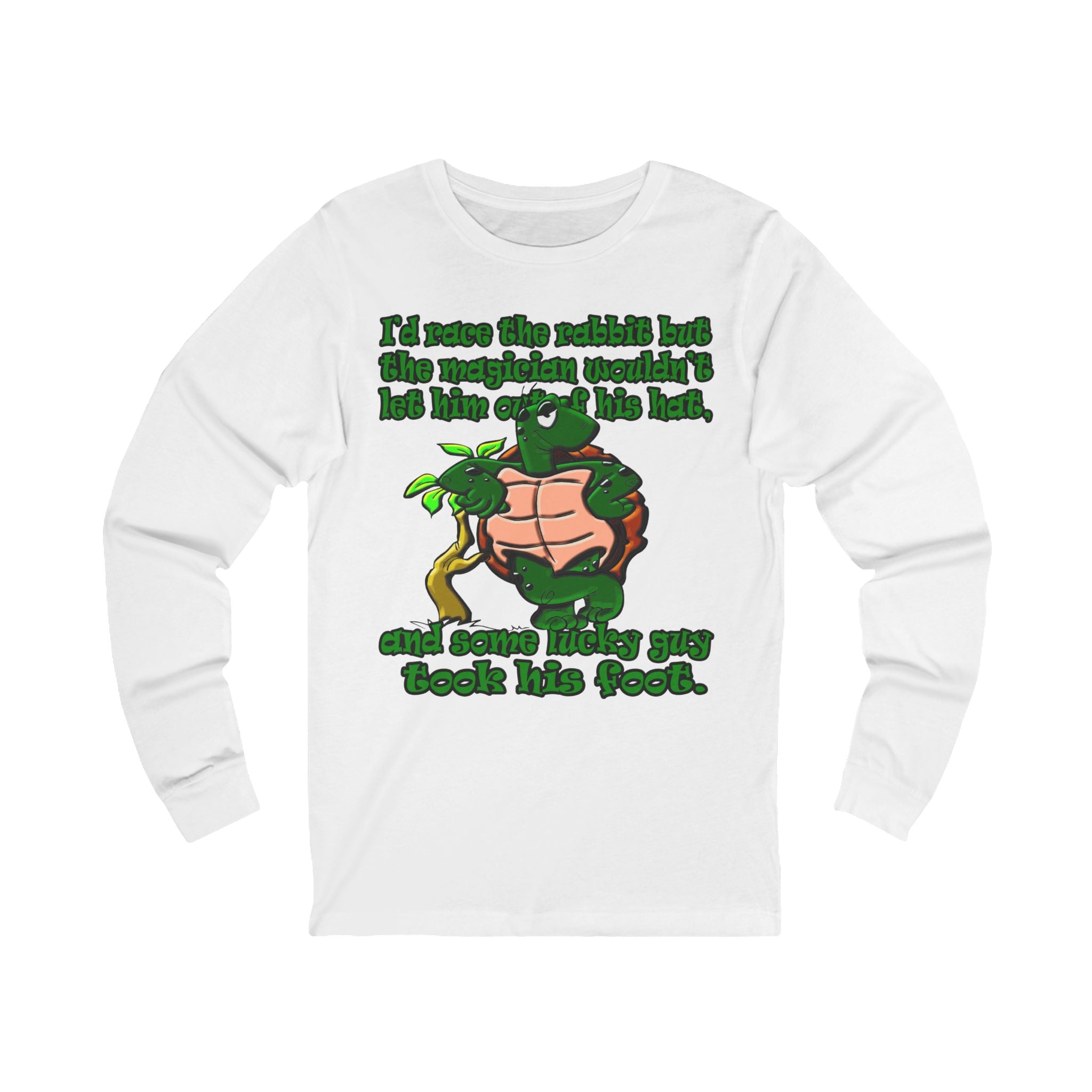 turtle race - Unisex Jersey Long Sleeve Tee