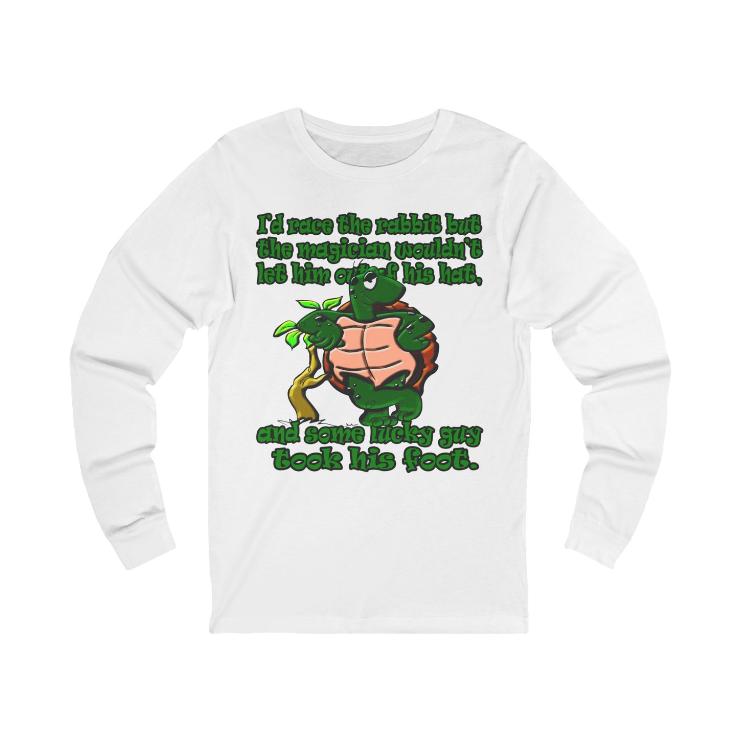 turtle race - Unisex Jersey Long Sleeve Tee