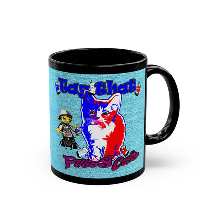 tag that - Black Mug (faded blue)