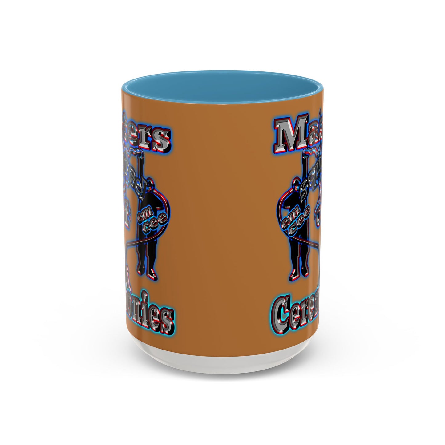 em cee squared - Accent Mug (light brown)