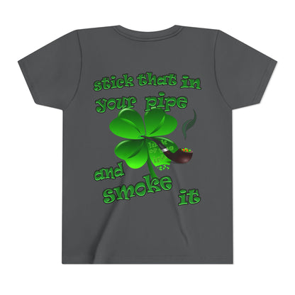 celtics logo - Youth Short Sleeve Tee