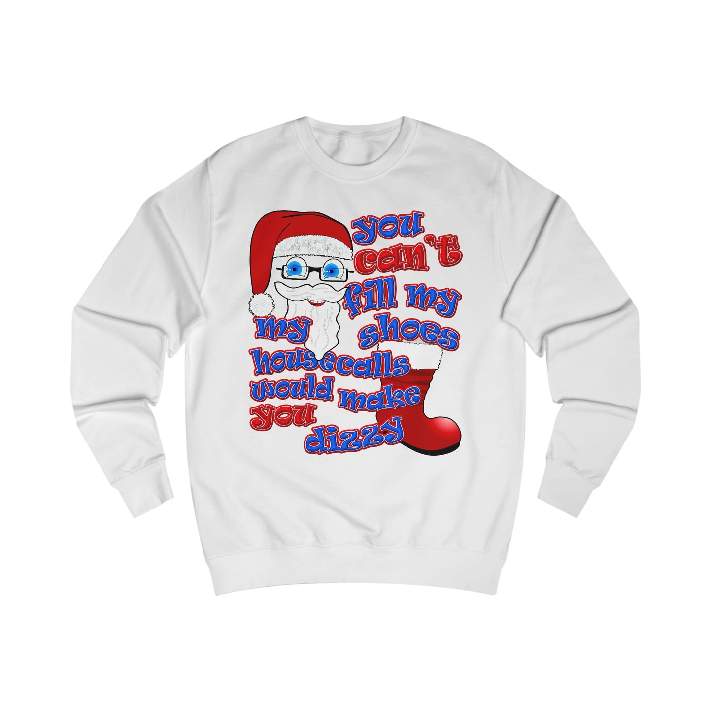 santa's shoes - Men's Sweatshirt
